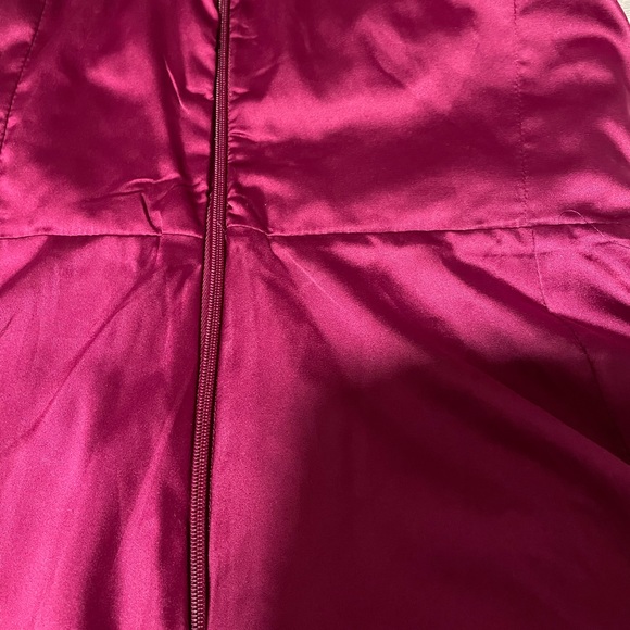 Express Fuchsia Strapless mini Dress size 0 - Picture 12 of 16